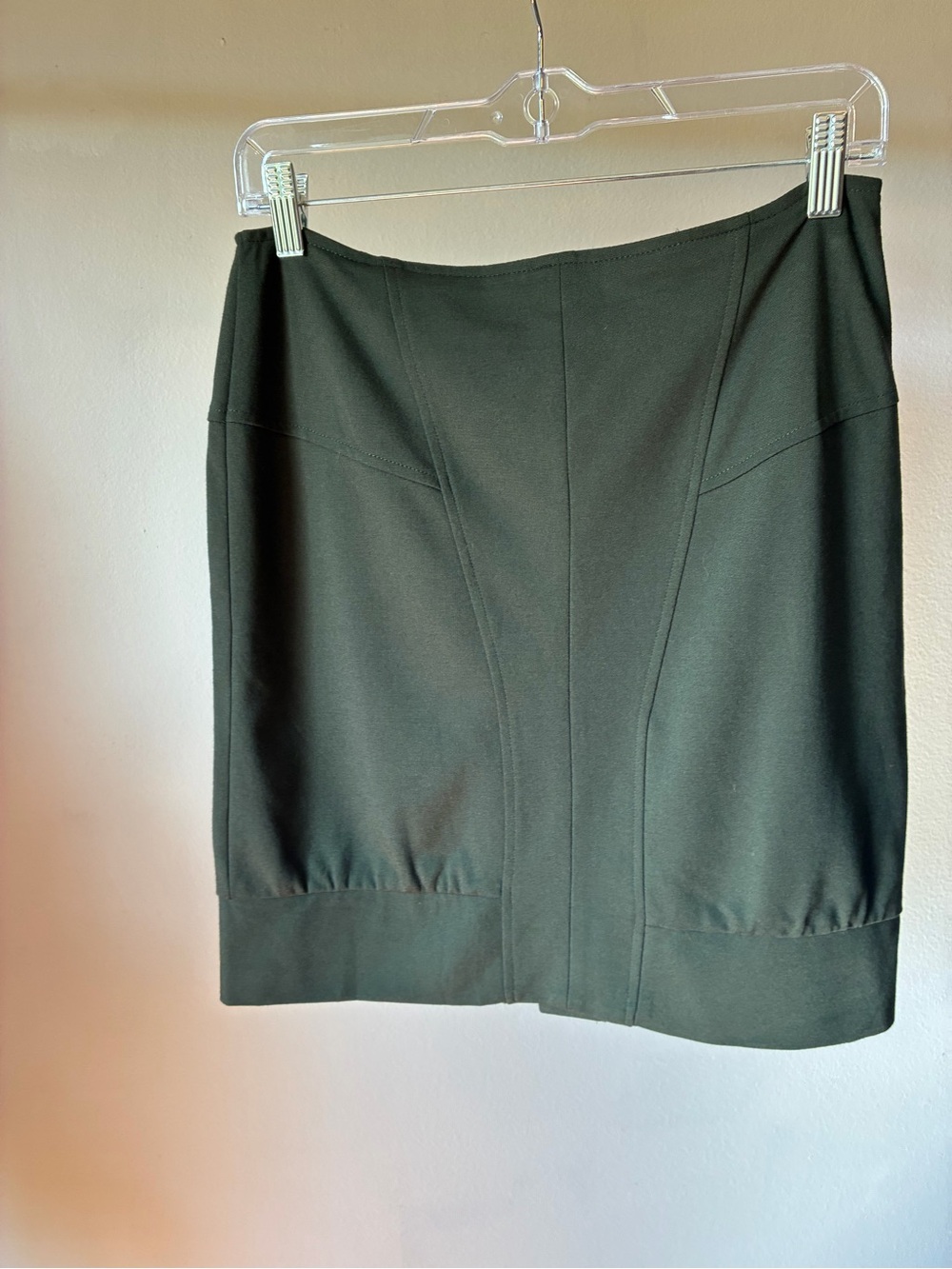 Hiver Blanc Dark Olive Gray Pencil Skirt – US Size 10 / EU 42 NWT